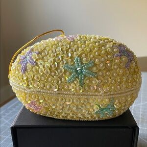 Neiman Marcus Pastel Starfish Beaded box